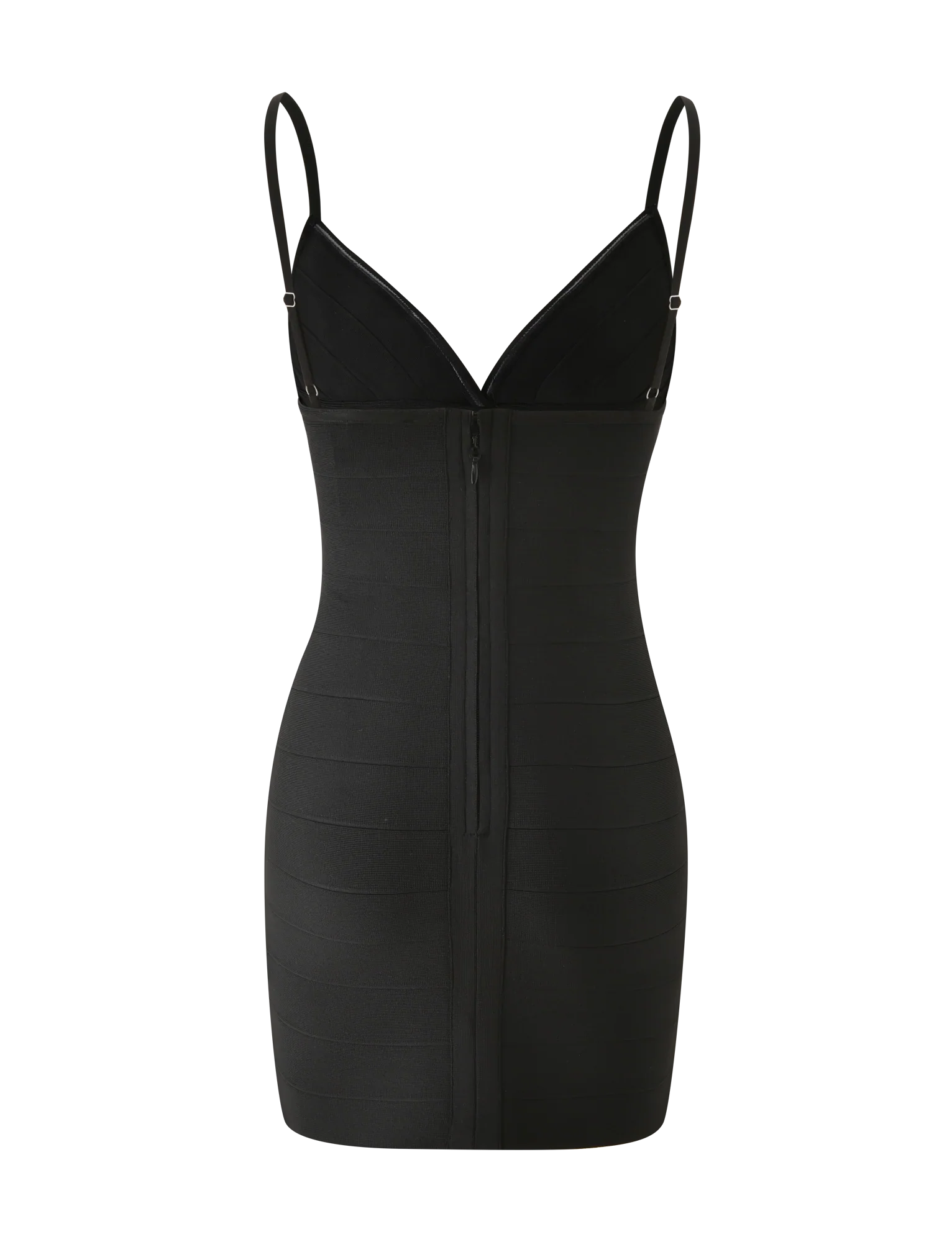 WEN BANDAGE MINI DRESS - BLACK
