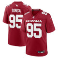 Khyiris Tonga Arizona Cardinals Nike Team Game Jersey -  Cardinal
