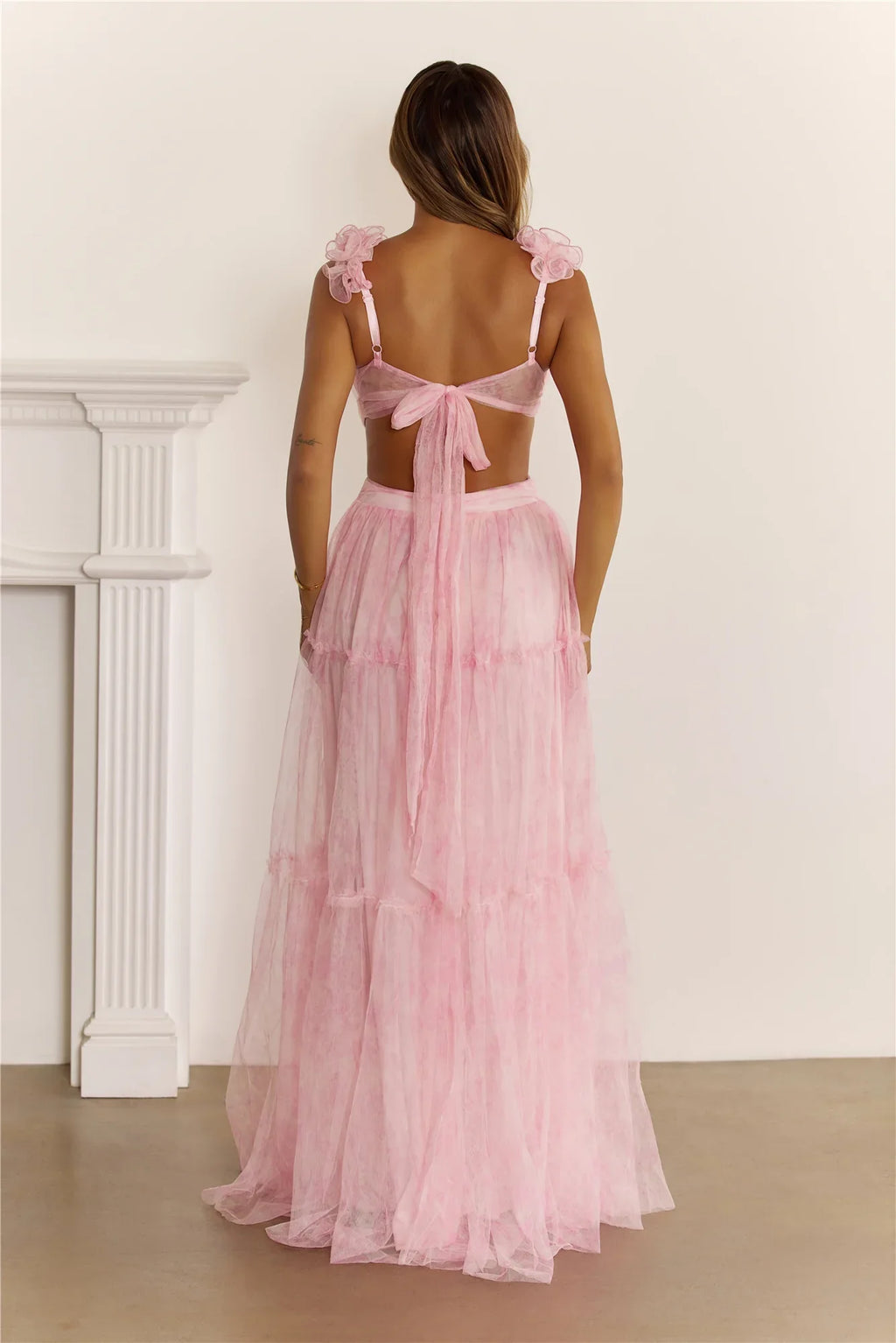 Endless Riviera Maxi Dress Pink