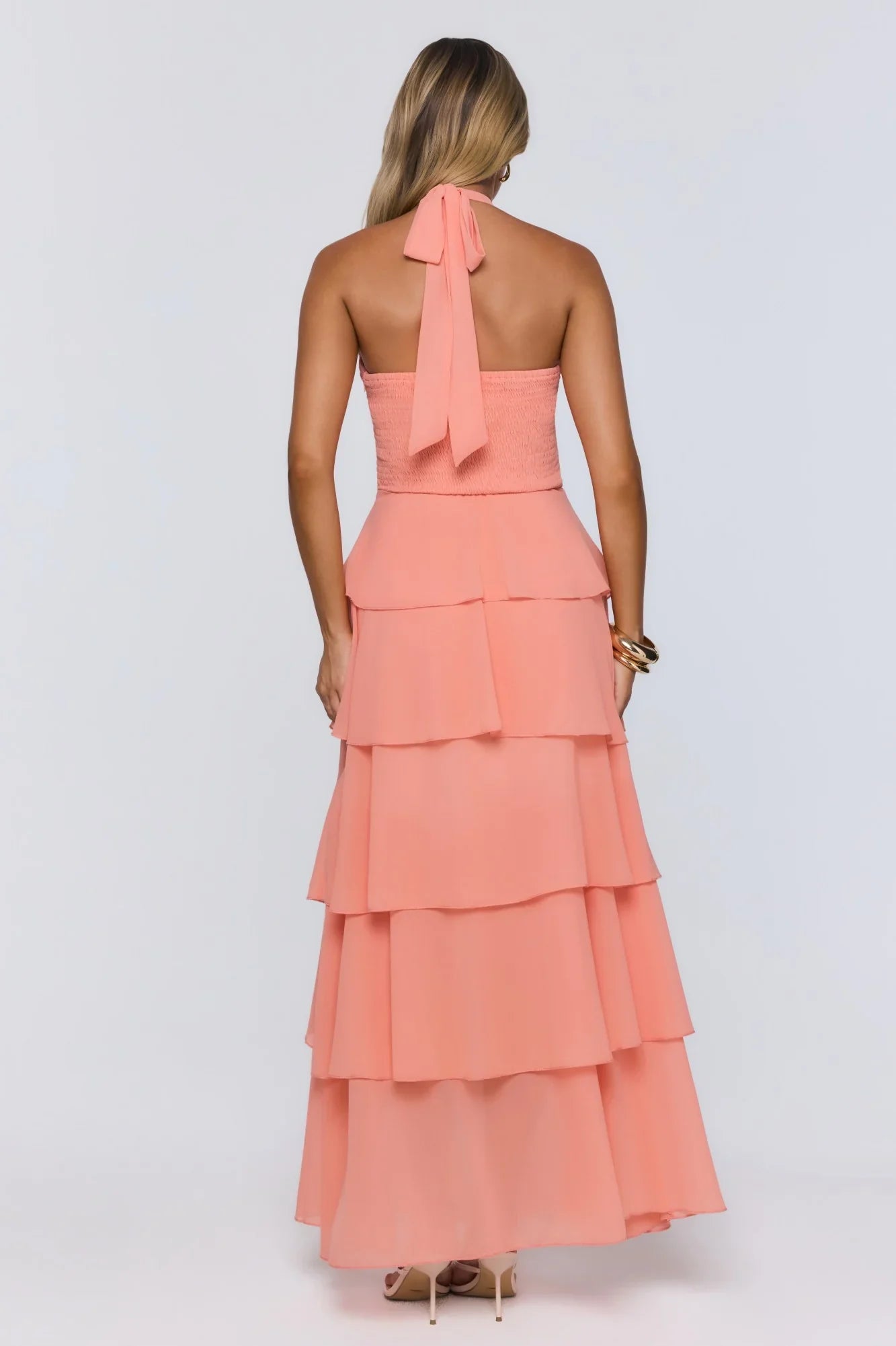 Lead Don’t Follow Maxi Dress Peach
