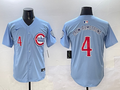 Men's Chicago Cubs Pete Crow-Armstrong #4 Blue 2nd Alternate Limited Player Jersey