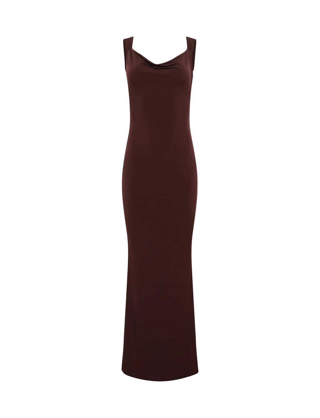 MORANA DRESS - BROWN : CHOCOLATE