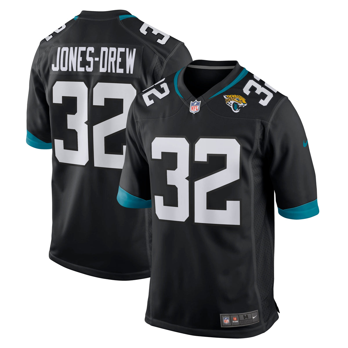Maurice Jones-Drew Jacksonville Jaguars Nike Game Retired   Jersey - Black