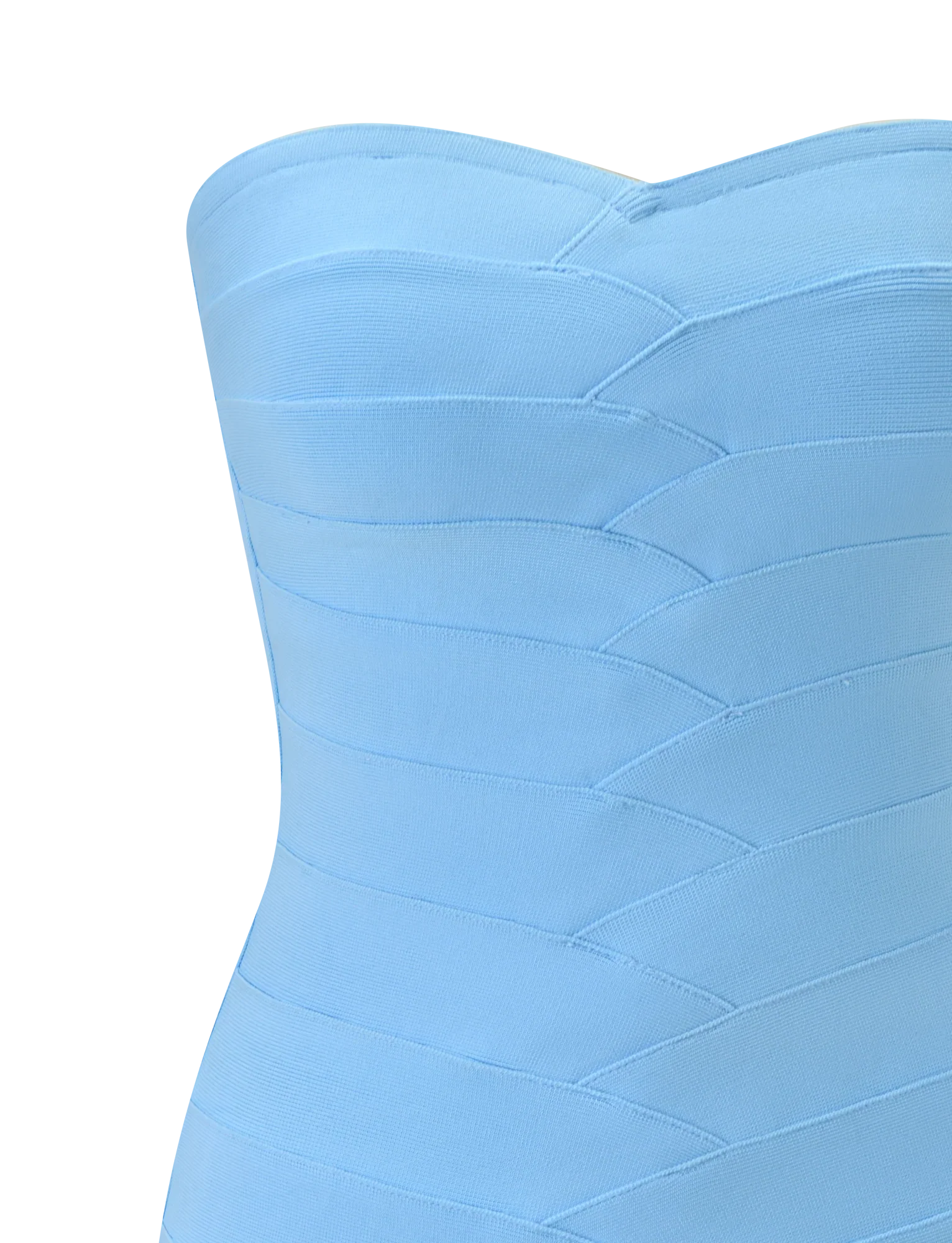 NIYA BANDAGE DRESS - BLUE