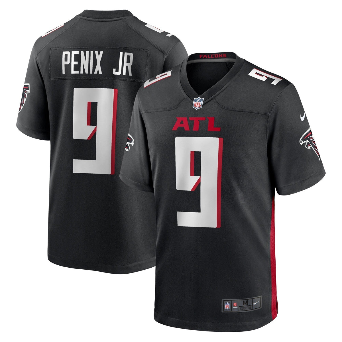 Michael Penix Jr. Atlanta Falcons Nike    Game Jersey - Black