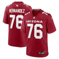 Will Hernandez Arizona Cardinals Nike Team Game Jersey -  Cardinal