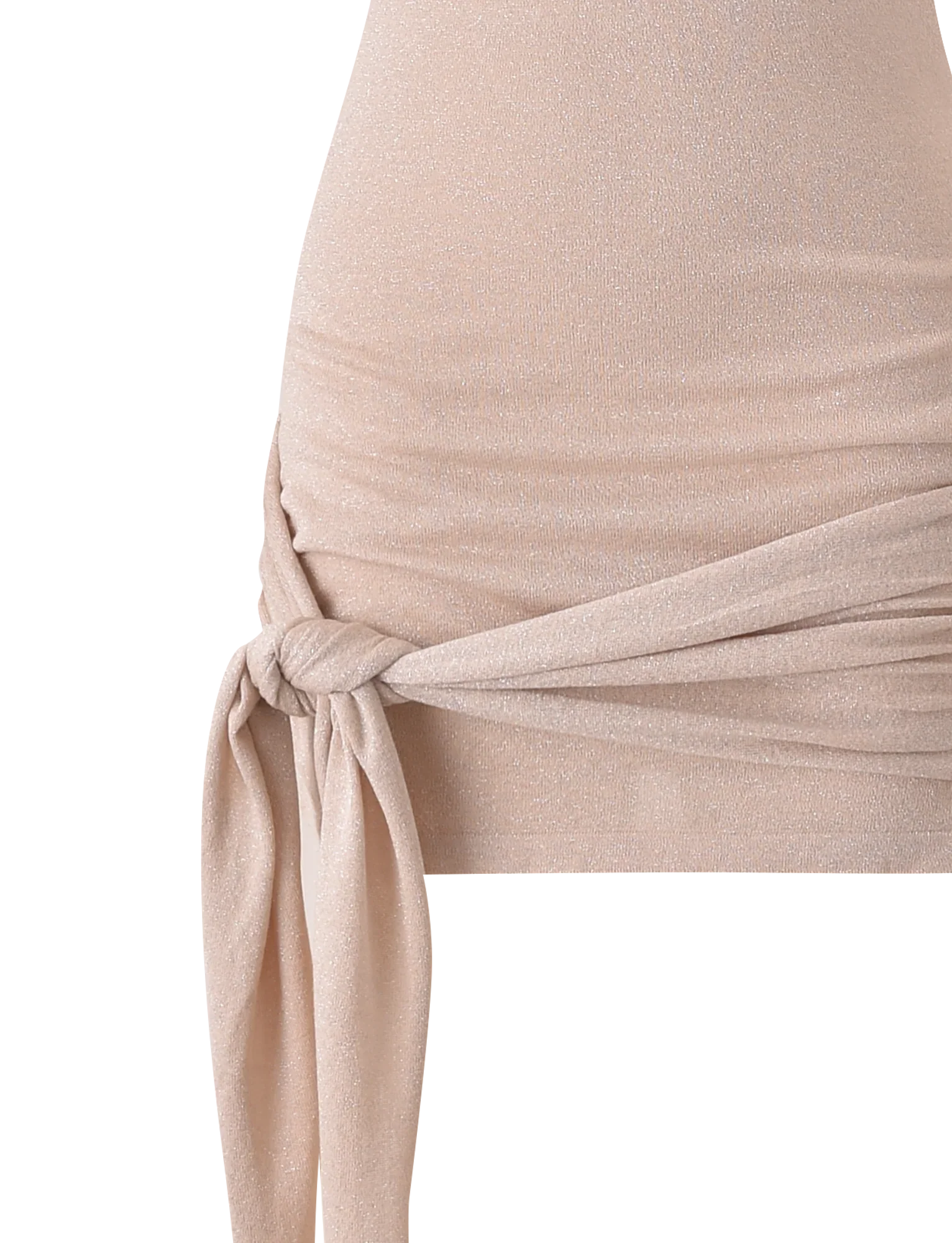SOTERA KNIT MINI DRESS - GOLD