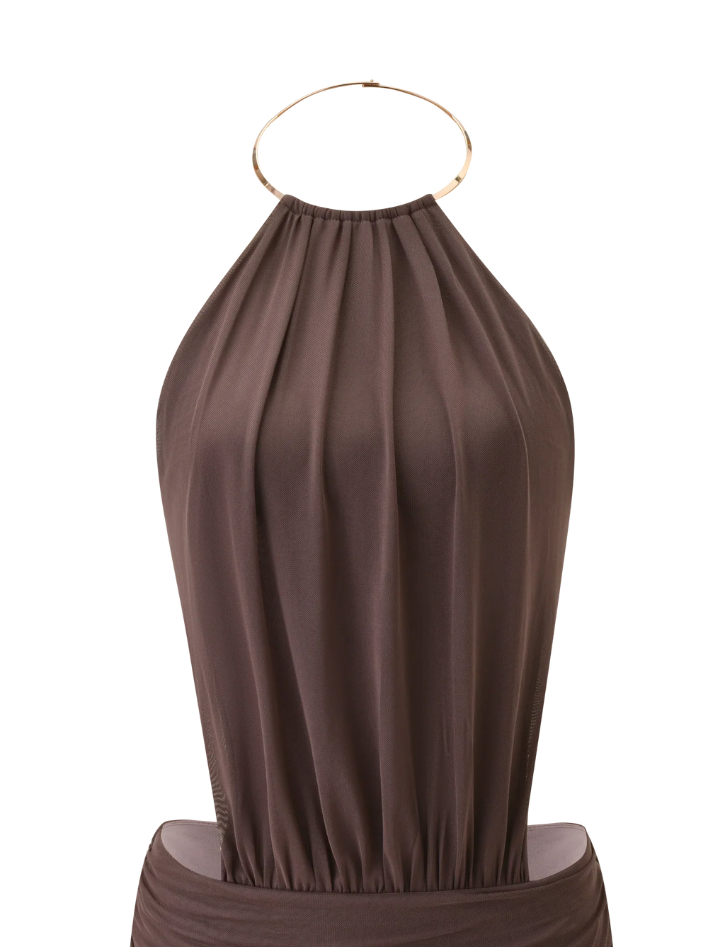EVANNA MINI DRESS - MOCHA
