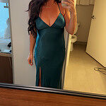 The Sophia Satin Maxi Dress Chocolate Brown