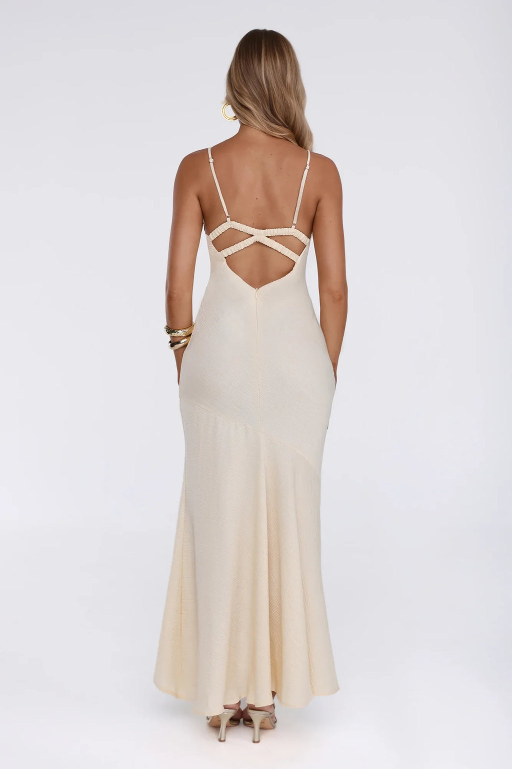 Enchanted Glow Maxi Dress Yellow
