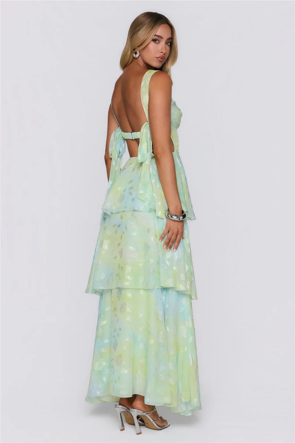 Easy Silence Maxi Dress Green