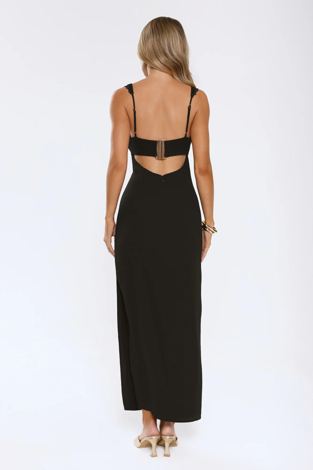 Heatwave Honey Maxi Dress Black