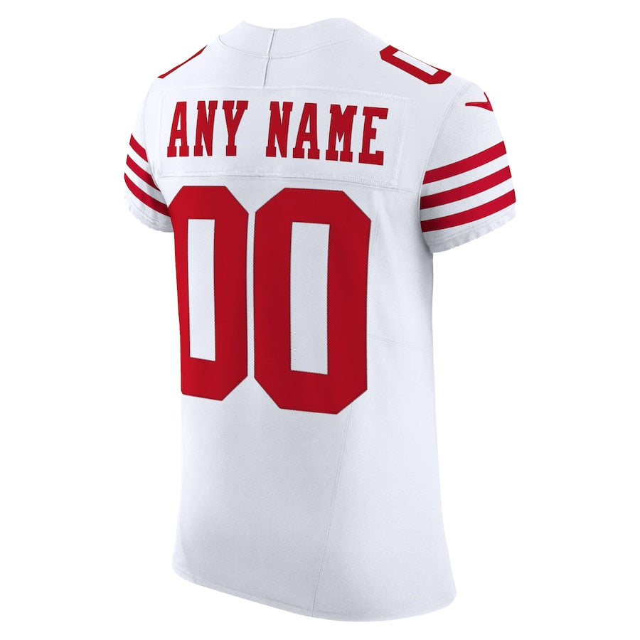 Men's Nike Scarlet San Francisco 49ers Vapor F.U.S.E. Elite Custom Jersey