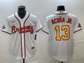 Men's Atlanta Braves Ronald Acuna Jr. White Authentic Jersey Champion Edition