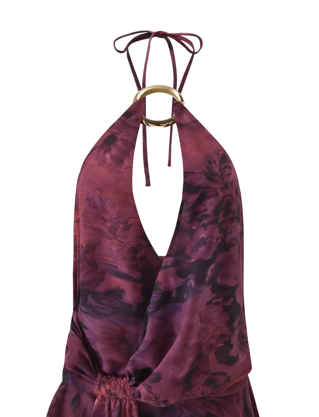 INDIGO MINI DRESS 2.0 - BURGUNDY ROMANTICA