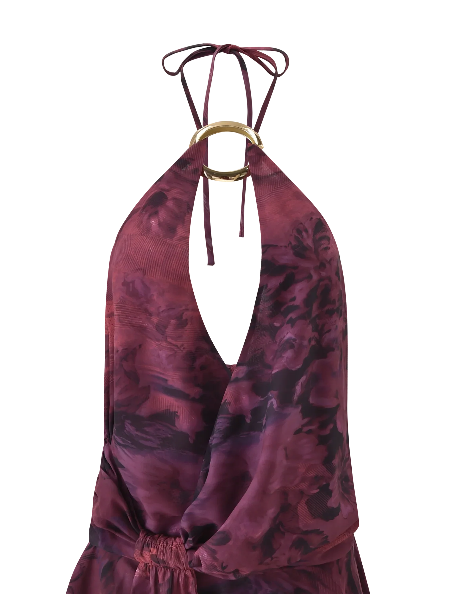 INDIGO MINI DRESS 2.0 - BURGUNDY ROMANTICA