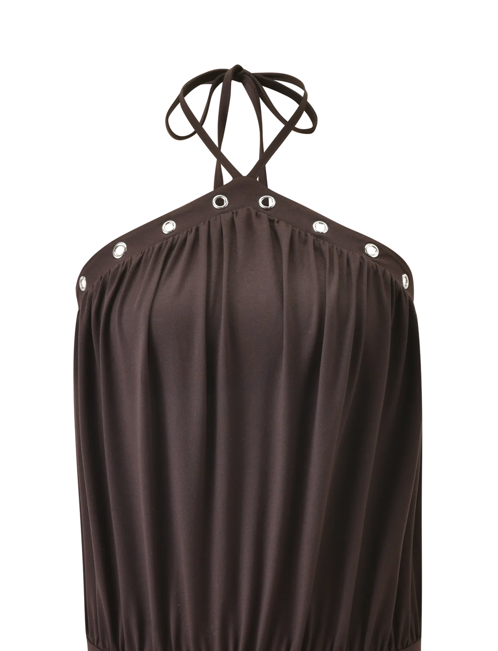 NATASHA DRESS - CHOCOLATE