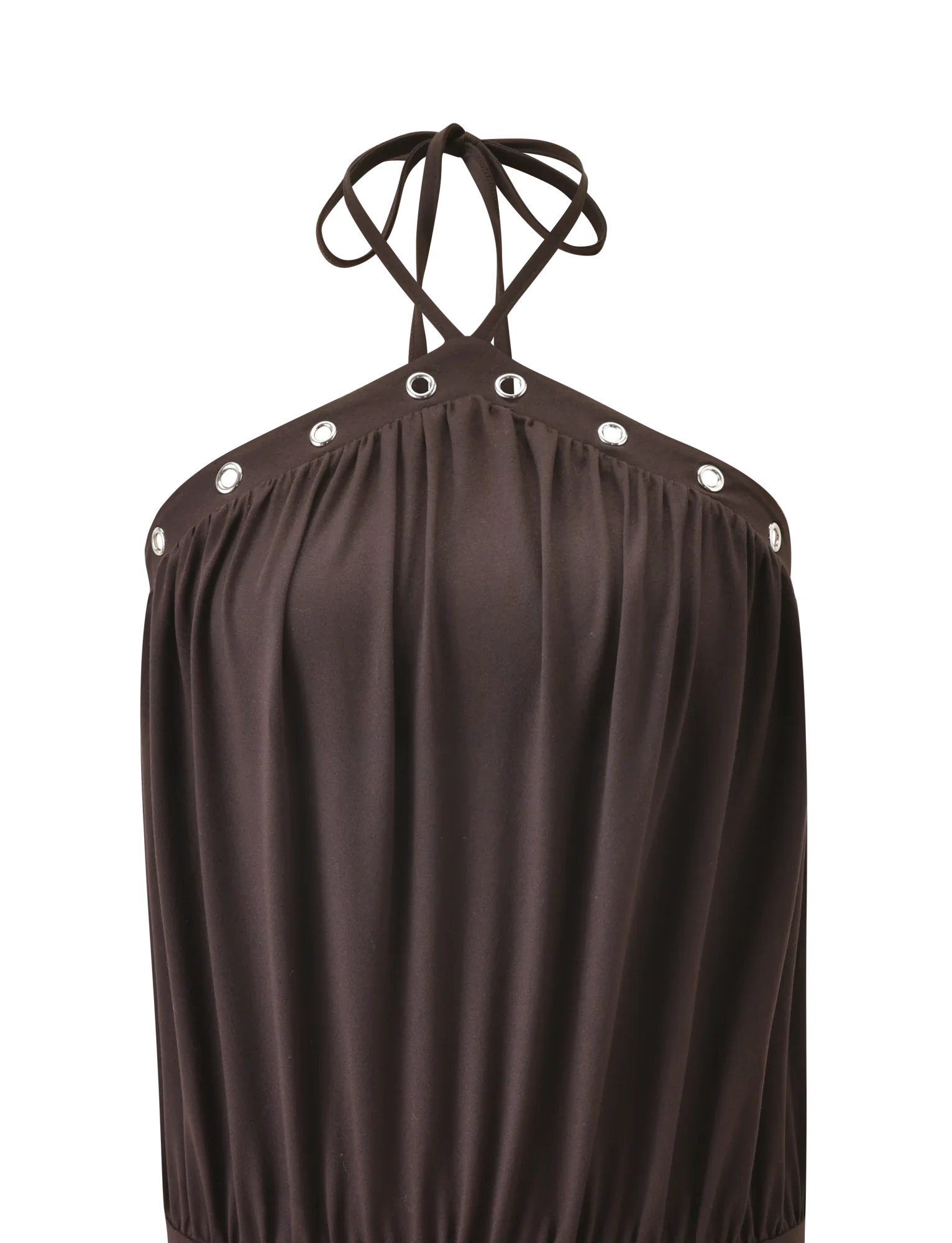 NATASHA DRESS - CHOCOLATE