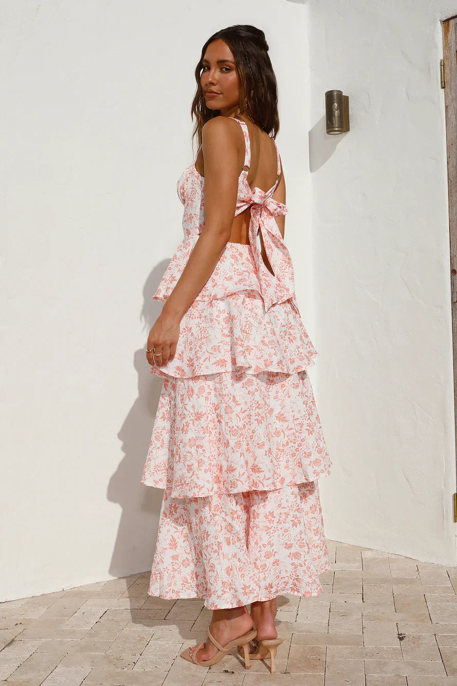 Misunderstood Maxi Dress Orange