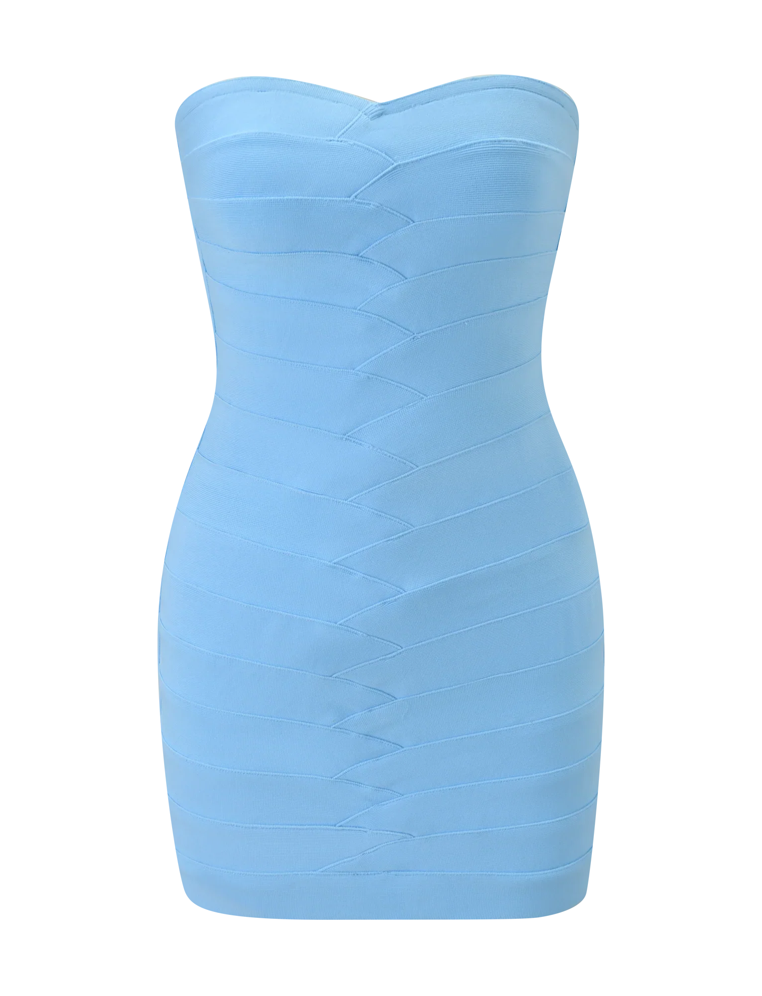 NIYA BANDAGE DRESS - BLUE