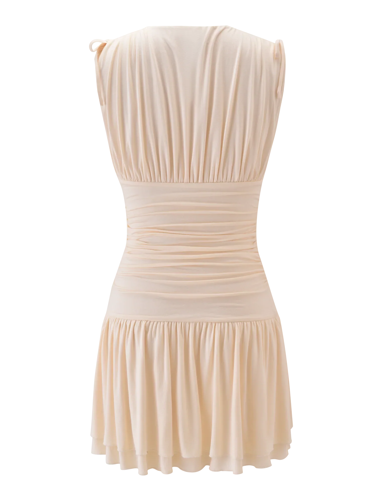 HALONA MINI DRESS - CREAM