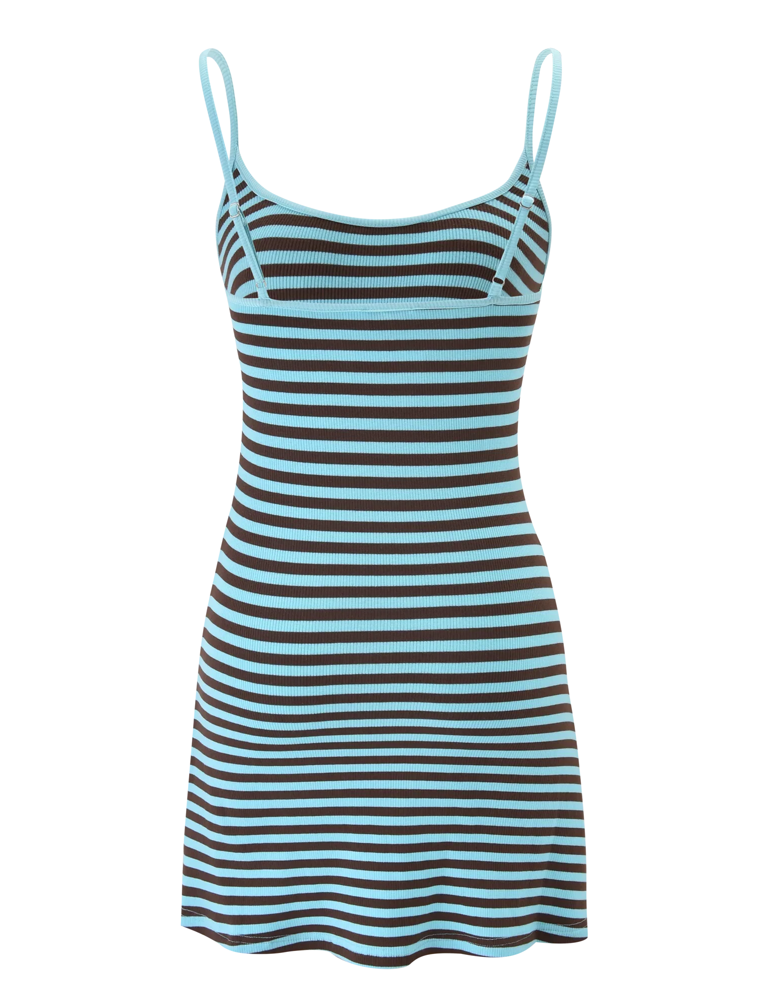 CELESTE MINI DRESS - BLUE STRIPE