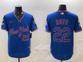 Men's New York Mets Juan Soto #22 Royal Replica Player Jersey