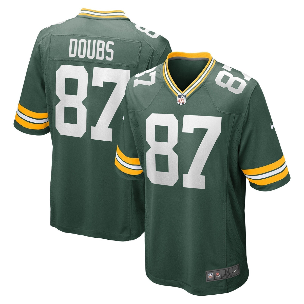 Romeo Doubs Green Bay Packers Nike Game   Jersey - Green