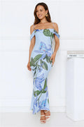 Starlet Society Maxi Dress Blue