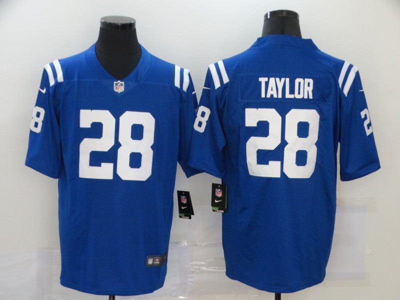 Men's Indianapolis Colts Jonathan Taylor #28 Blue Game Jersey1