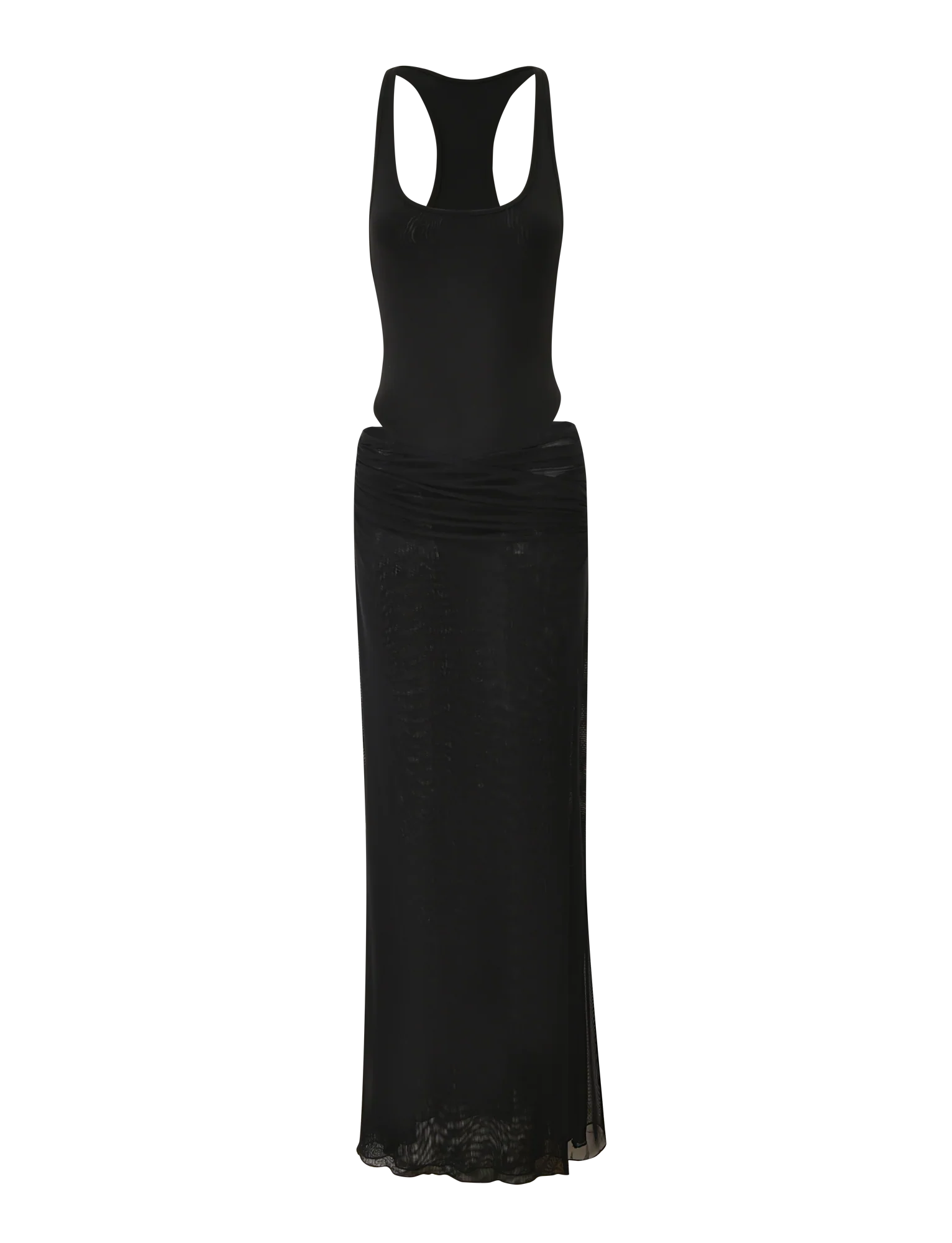 LILIANA-SUMMER MAXI DRESS - BLACK
