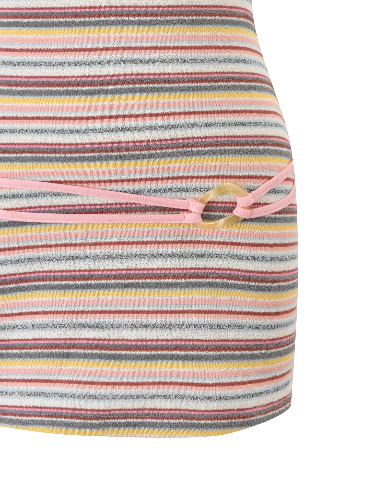 CELESTE MINI DRESS - MULTISTRIPE