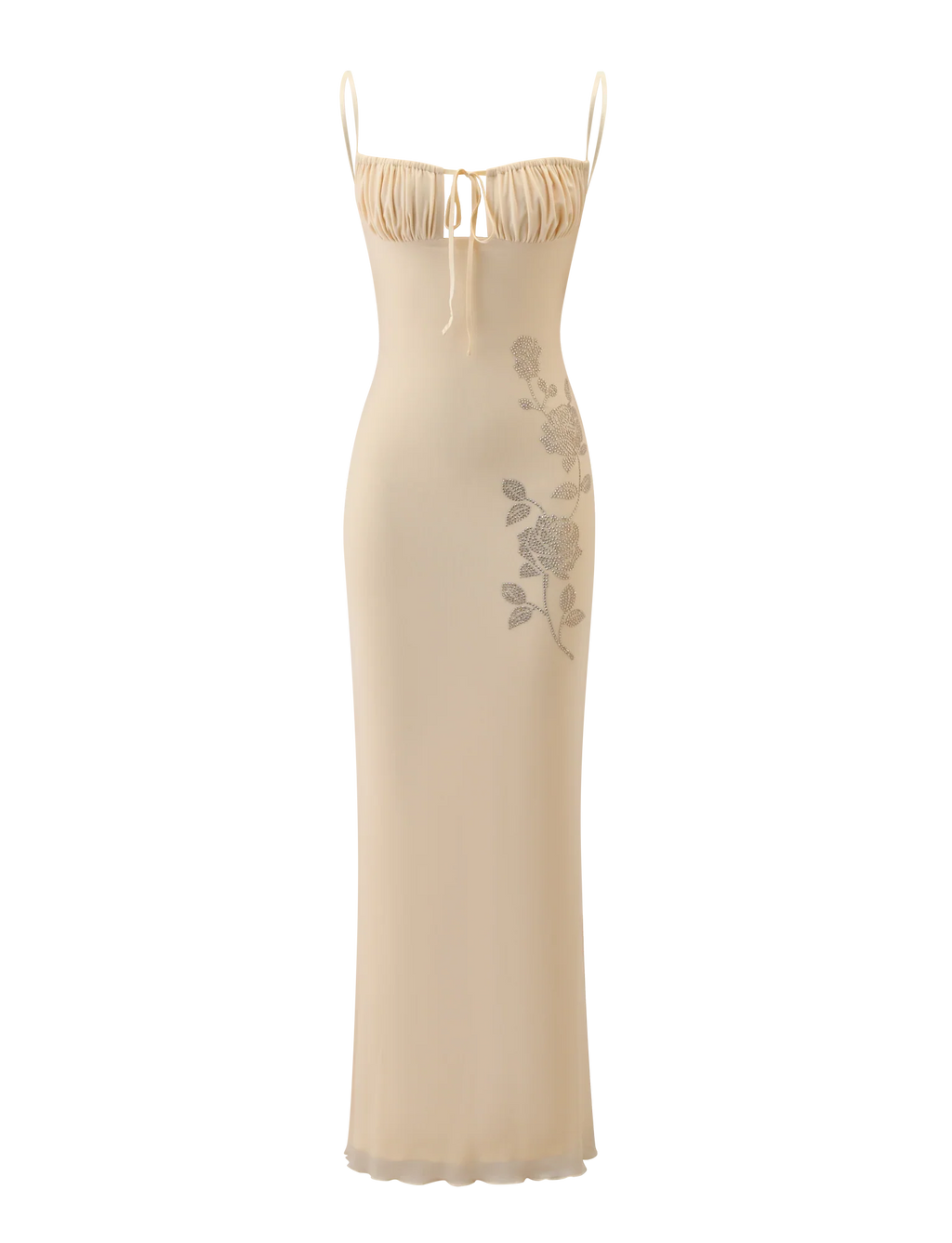 OPHELIA MAXI DRESS - CREAM