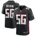 Keith Brooking Atlanta Falcons Nike Game Retired   Jersey - Black