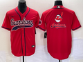 Men's Cleveland Guardians Red Alternate Replica Team Jersey1