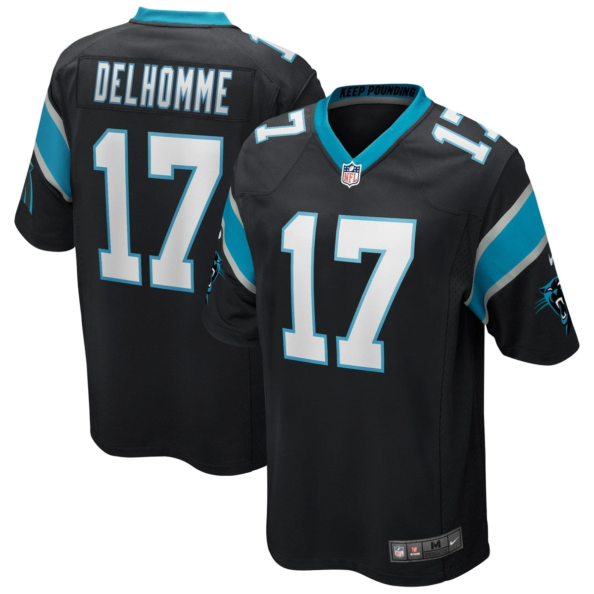 Jake Delhomme Carolina Panthers Nike Game Retired   Jersey - Black