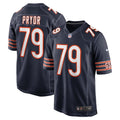 Matt Pryor Chicago Bears Nike  Game Jersey -  Navy