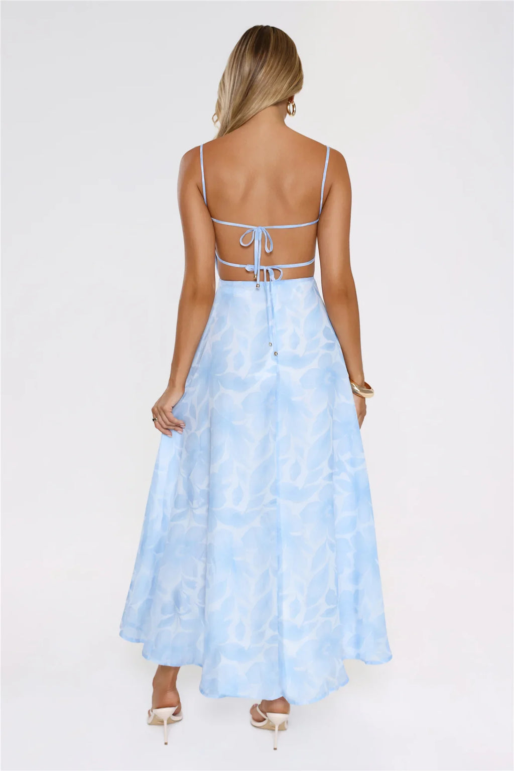 She Wore It Best Maxi Dress Blue