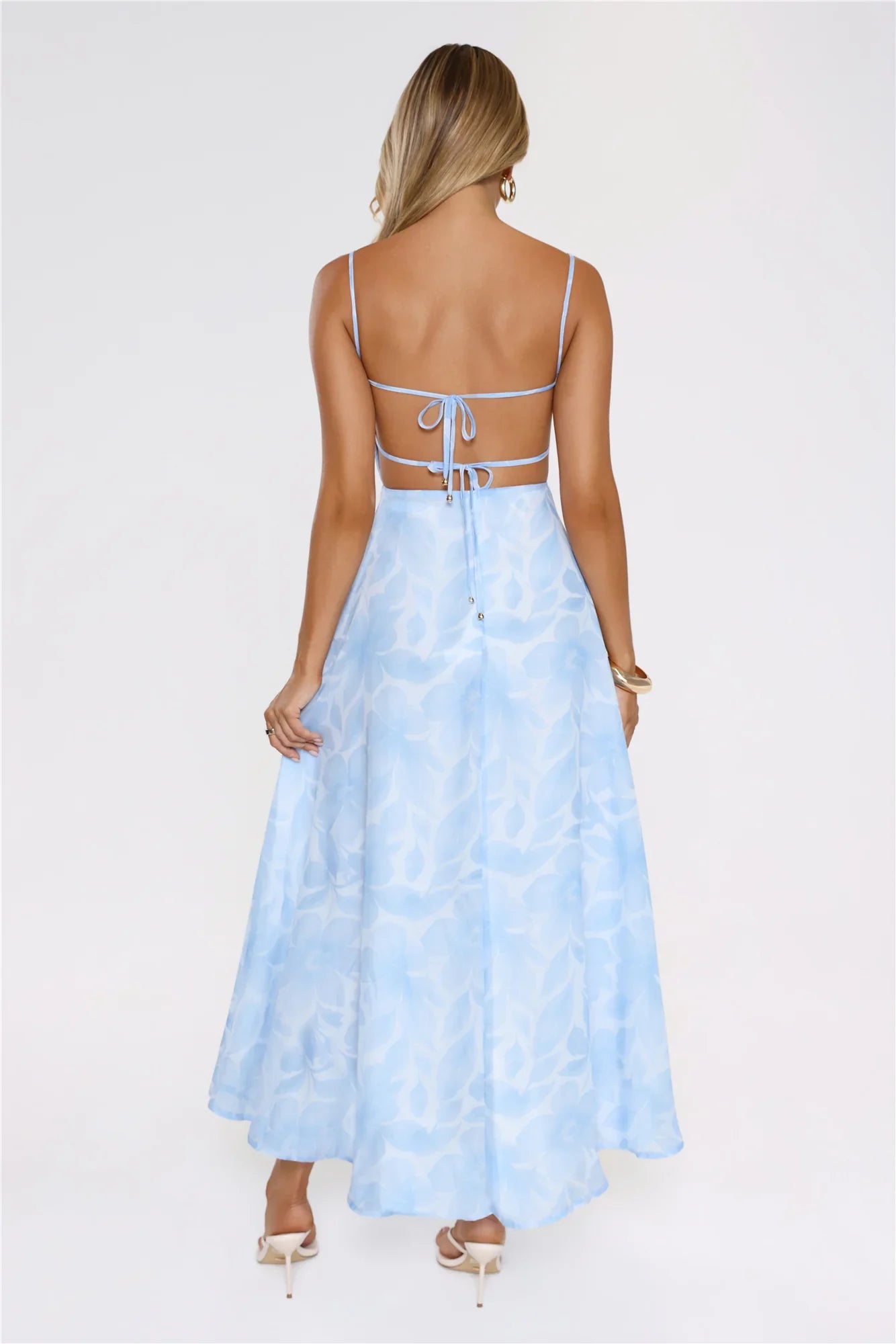 She Wore It Best Maxi Dress Blue