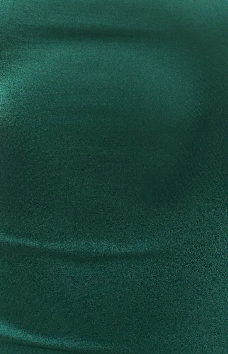 Manhattan Slip Formal Dress Emerald