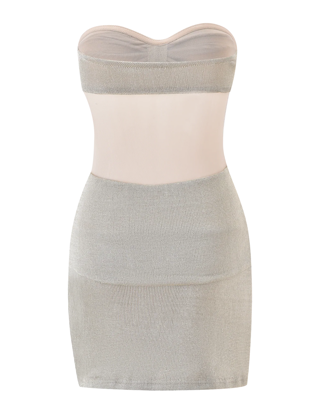 ESTE MINI DRESS - CHAMPAGNE