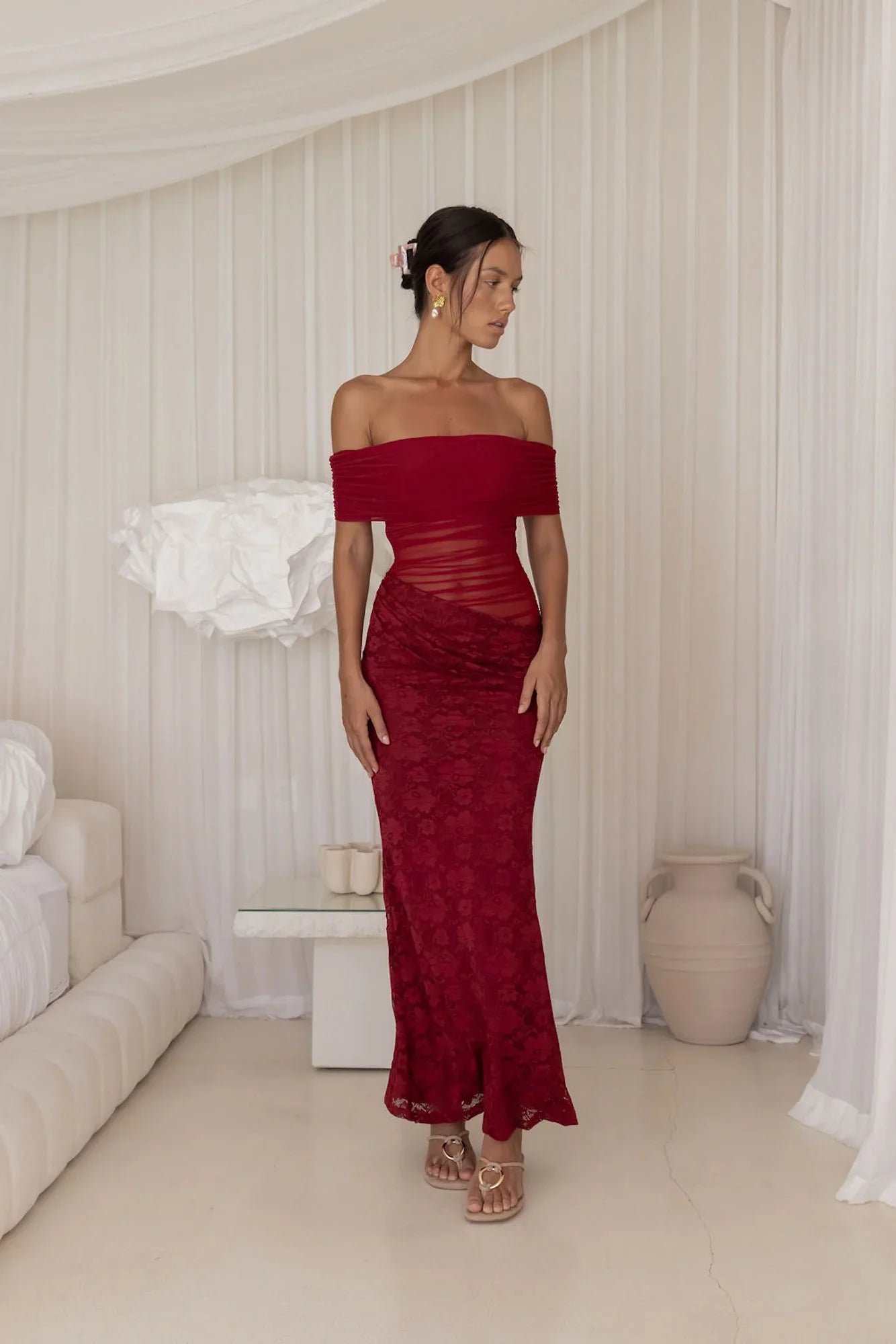 Emery Maxi Dress Plum
