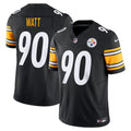 Pittsburgh Steelers 90# T.J. Watt Nike Vapor F.U.S.E. Limited Jersey