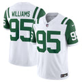 Quinnen Williams New York Jets Nike Classic Alternate Vapor F.U.S.E. Limited Jersey - White