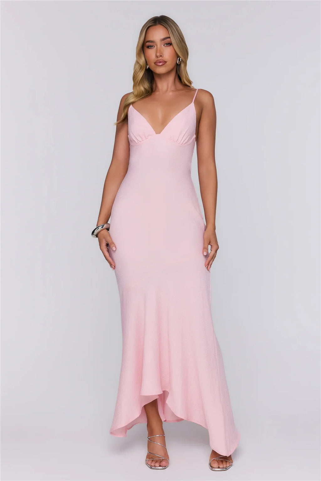 Enchanted Glow Maxi Dress Pink