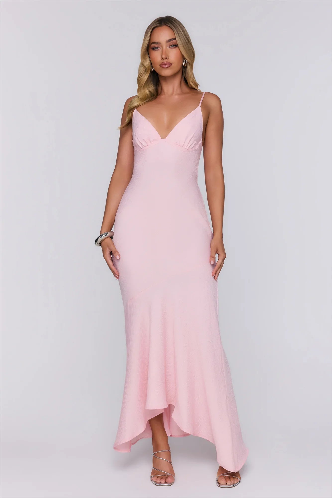 Enchanted Glow Maxi Dress Pink