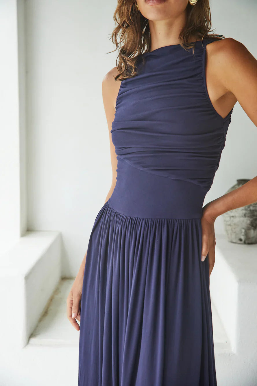 Nalla Maxi Dress Navy