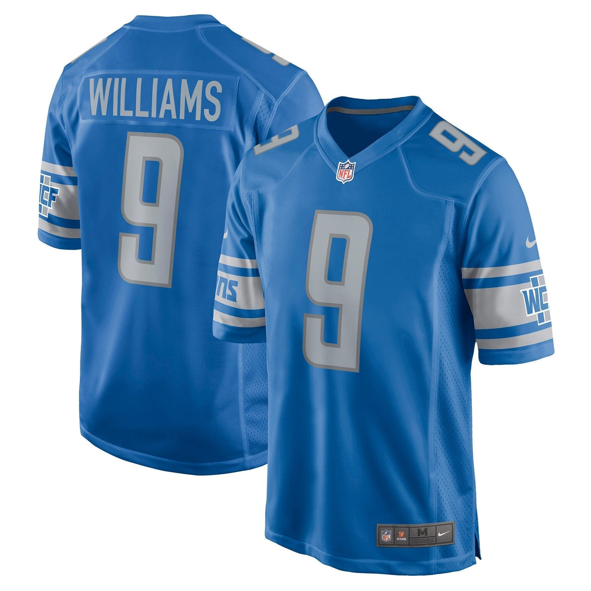Jameson Williams Detroit Lions Nike   Game Jersey - Blue