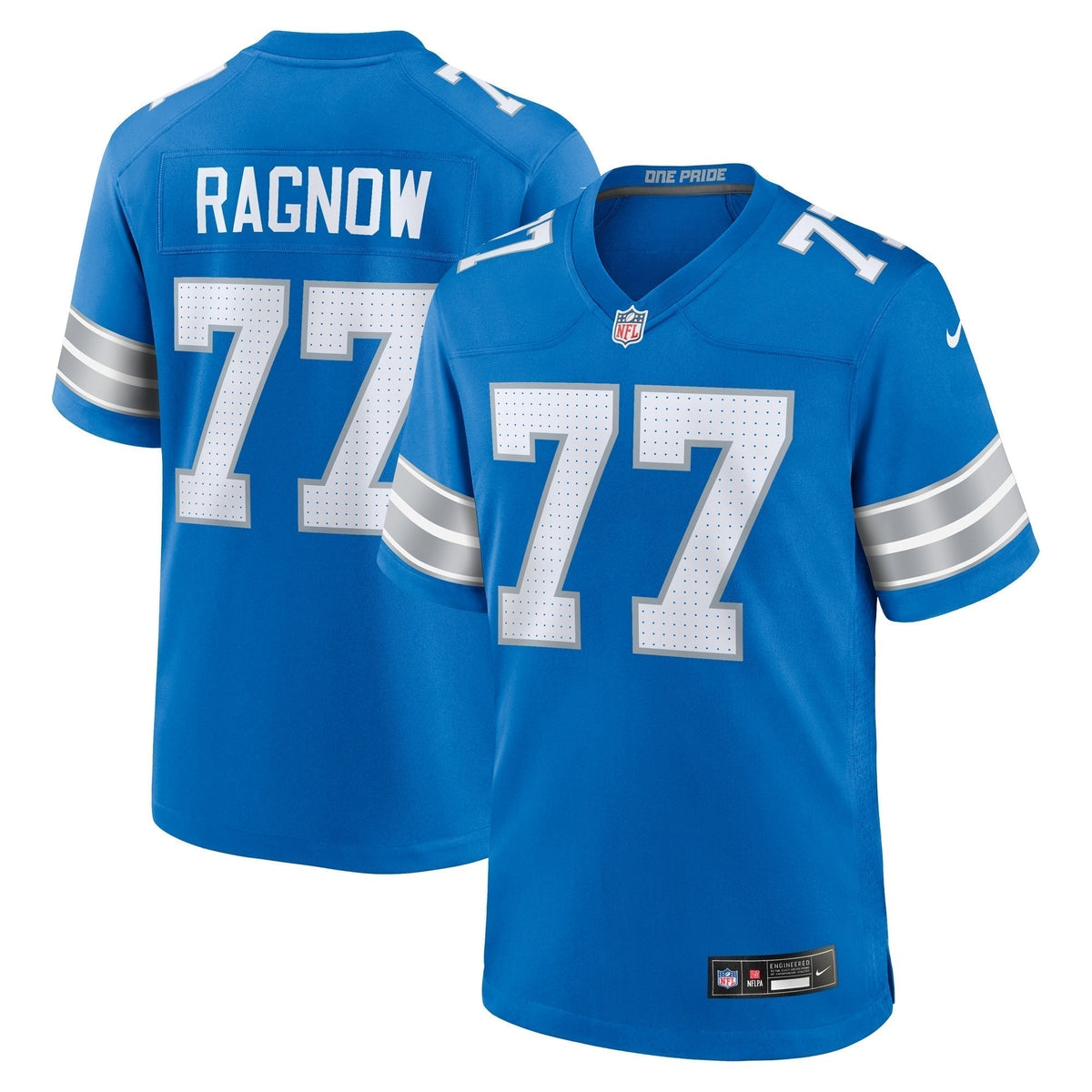 Frank Ragnow Detroit Lions Nike Team Game Jersey -  Blue