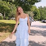Thriving Now Maxi Dress Navy
